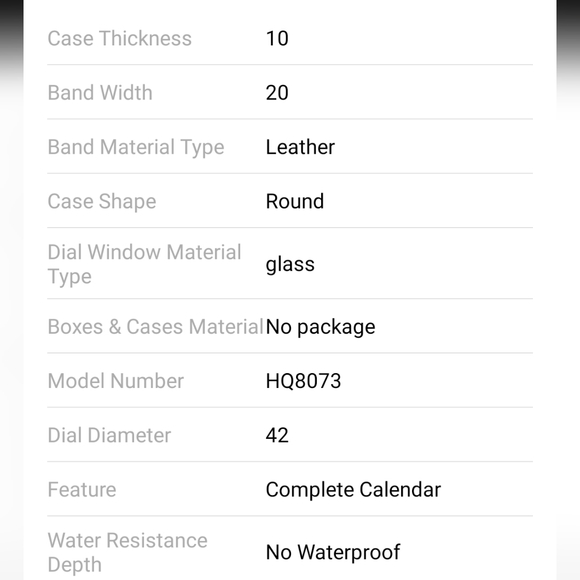 Quartz Watch and hand band Set - Picture 11 of 11